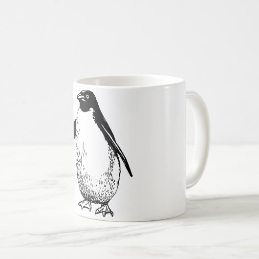 Penguin pattern koffiemok (Voorkant rechts)