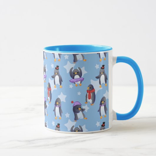 Penguin Pattern Mok (Rechts)
