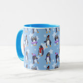Penguin Pattern Mok (Voorkant links)