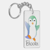 Penguin Personalized Sleutelhanger (Voorkant Links)
