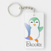 Penguin Personalized Sleutelhanger (Voorkant)