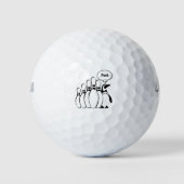 Penguin-pin Golfballen (Voorkant)