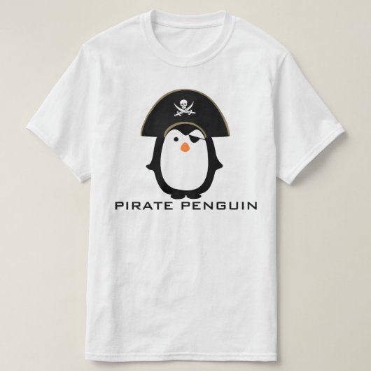 Penguin Pirate T-shirt (Design voorkant)