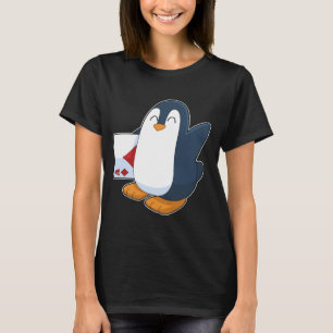 Penguin Poker kaarten Kaart spel T-shirt