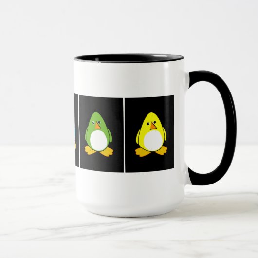 Penguin Pool Penguins Mok (Rechts)