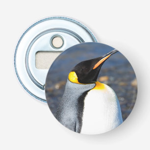 Penguin Portrait Button Flesopener
