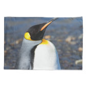 Penguin Portrait Kussensloop (Achterkant)
