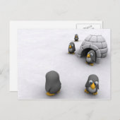 Penguin Post Card Briefkaart (Voorkant / Achterkant)