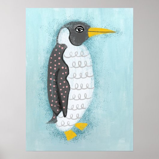 Penguin Poster Wall Art (Voorkant)
