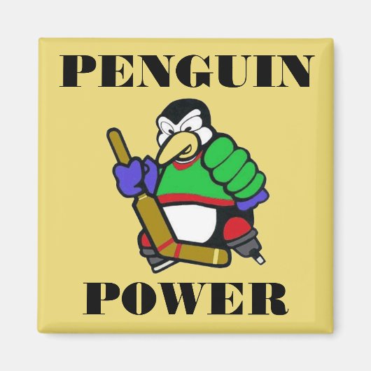 Penguin Power Magneet (Voorkant)
