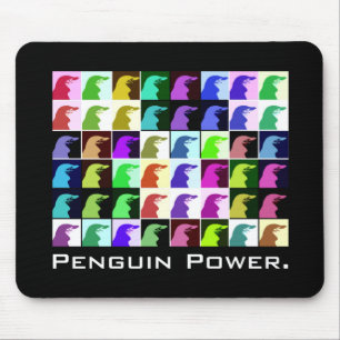 Penguin Power Mousepad Muismat
