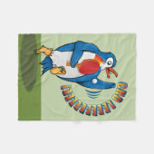 Penguin Pplay Ping Pong Fleece Deken (Voorkant (Horizontaal))