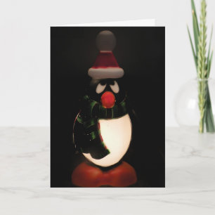 Penguin "Prettige feestdagen" Kaart