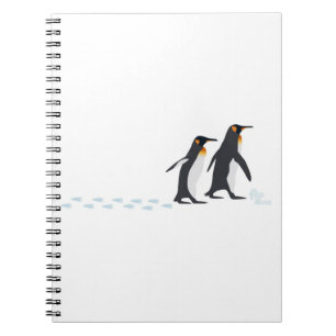 Penguin Prints notebook Big Notitieboek