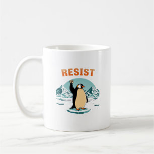 Penguin Resist muckup Graphic  Arctic Koffiemok