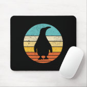 Penguin Retro  Sunset Muismat (Met muis)