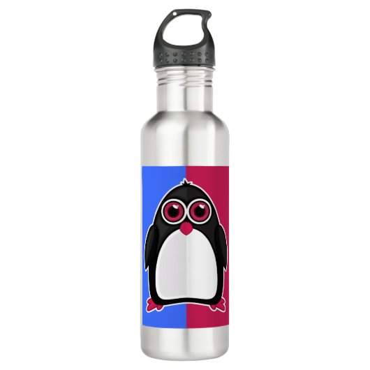 Penguin Retro Waterfles (Voorkant)