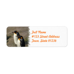 Penguin Return-adreslabel Etiket