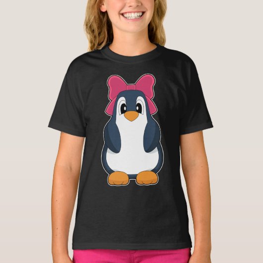 Penguin Ribbon T-shirt (Voorkant)