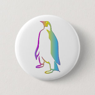 Penguin Ronde Button 5,7 Cm