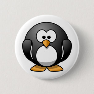 Penguin Ronde Button 5,7 Cm