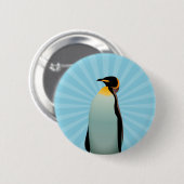 Penguin Ronde Button 5,7 Cm (Voorkant /achterkant)