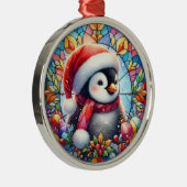 Penguin Round Ornament (Rechts)