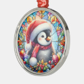 Penguin Round Ornament (Links)
