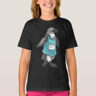 Penguin Runner Running Sports T-shirt