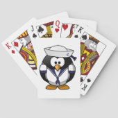 Penguin Sailor Speelkaarten (Achterkant)