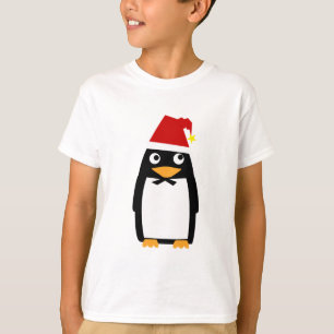 Penguin_santaHat T-shirt