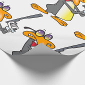 Penguin Secret Agent Cadeaupapier