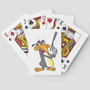 Penguin Secret Agent Pokerkaarten