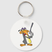 Penguin Secret Agent Sleutelhanger (Achterkant)