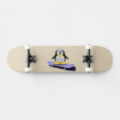 Penguin Skateboarder Skateboard (Horizontaal)