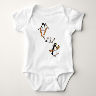 Penguin Ski Adventure Romper