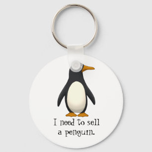 Penguin Sleutelhanger
