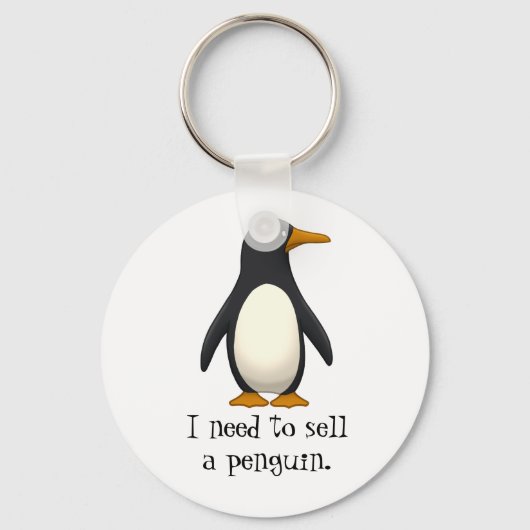 Penguin Sleutelhanger (Voorkant)