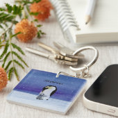 Penguin Sleutelhanger (Voorkant Rechts)