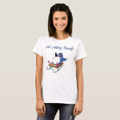 Penguin Sliding T-shirt (Voorkant volledig)