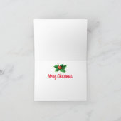 Penguin & Snowman grande carte de Noël (Intérieur)