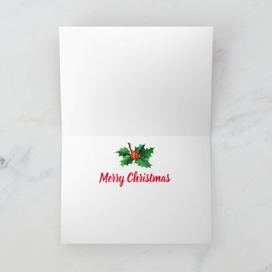 Penguin & Snowman medium kerstkaart. Feestdagen Kaart (Binnen)