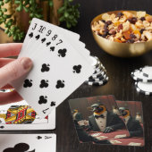 Penguin spelen poker speelkaarten (Insitu)