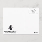 Penguin Stationery Briefkaart (Achterkant)