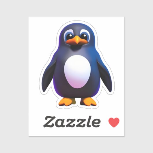 Penguin Sticker (Vel)