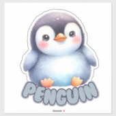 PENGUIN - STICKER DE NURSERY (Feuille)