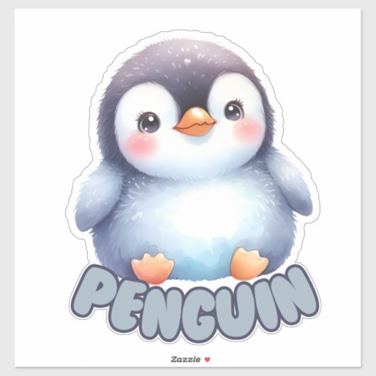 PENGUIN - STICKER DE NURSERY (Feuille)