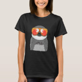 Penguin Sunglazen Beach Summer Pool Party Penguin T-shirt (Voorkant)