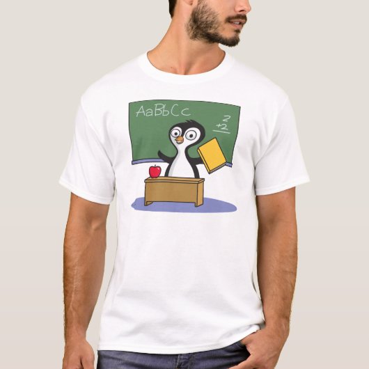 Penguin Teacher T-shirt (Voorkant)