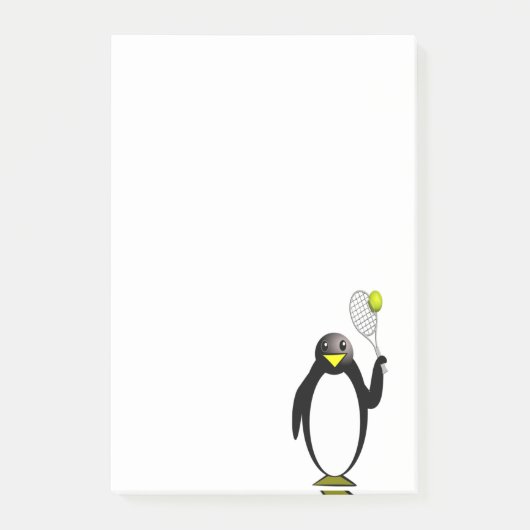 Penguin Tennis Post-it® Notes (Voorkant)